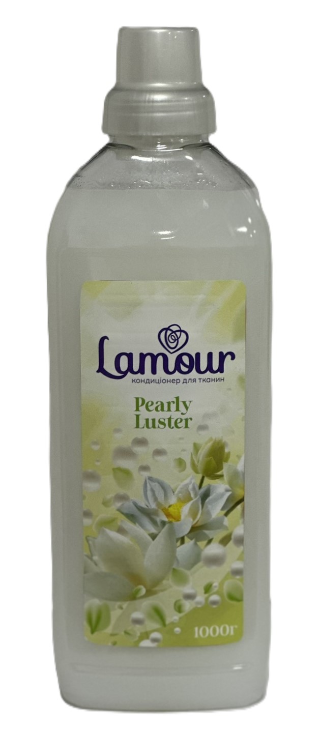 Кондиціонер-ополіскувач для тканин "Lamour Pearly Luster" 1000 гр. ПЕТ, ТМ ECONOMIX